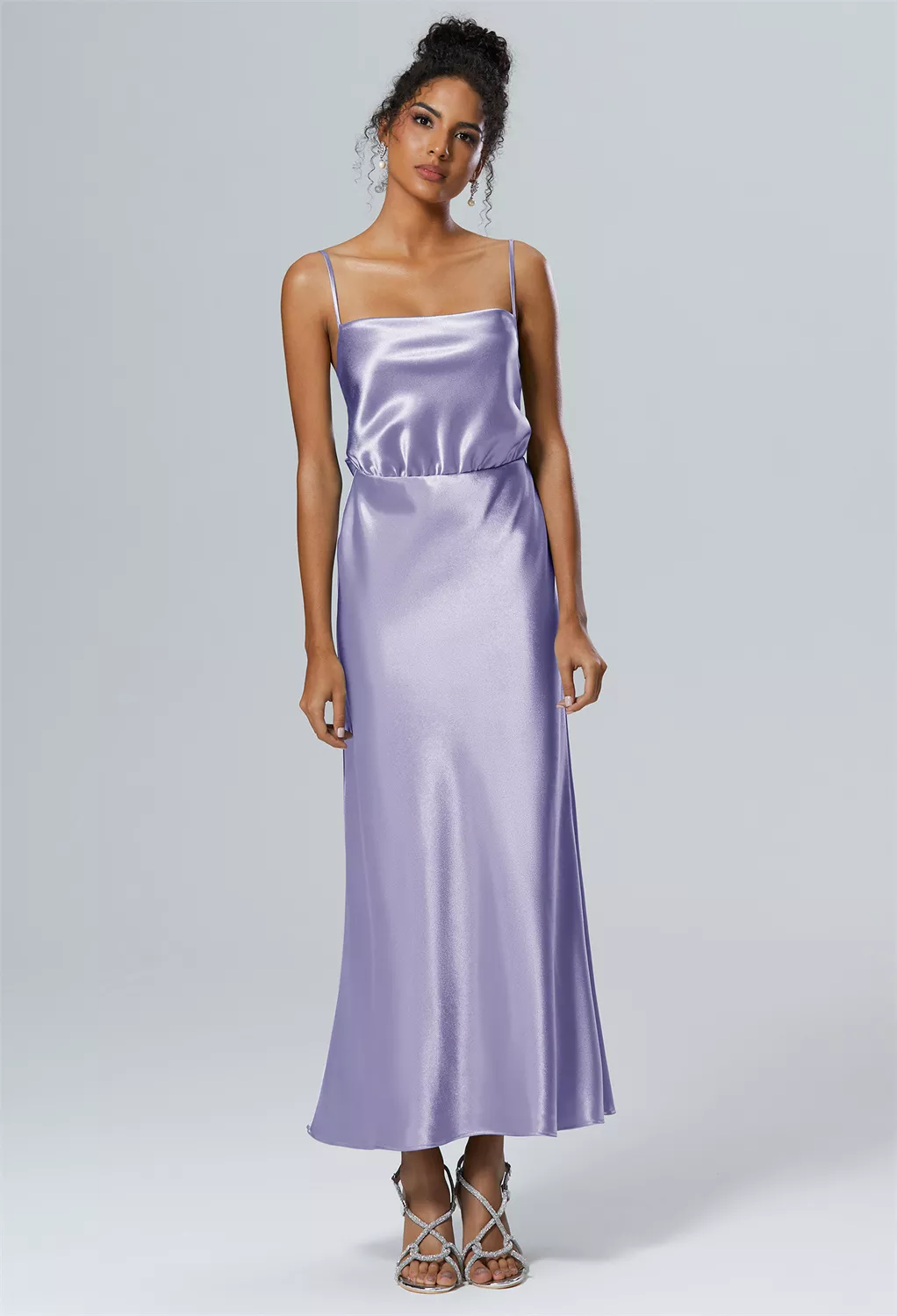 AW Lettice Purple Haze  Long Bridesmaid Dresses